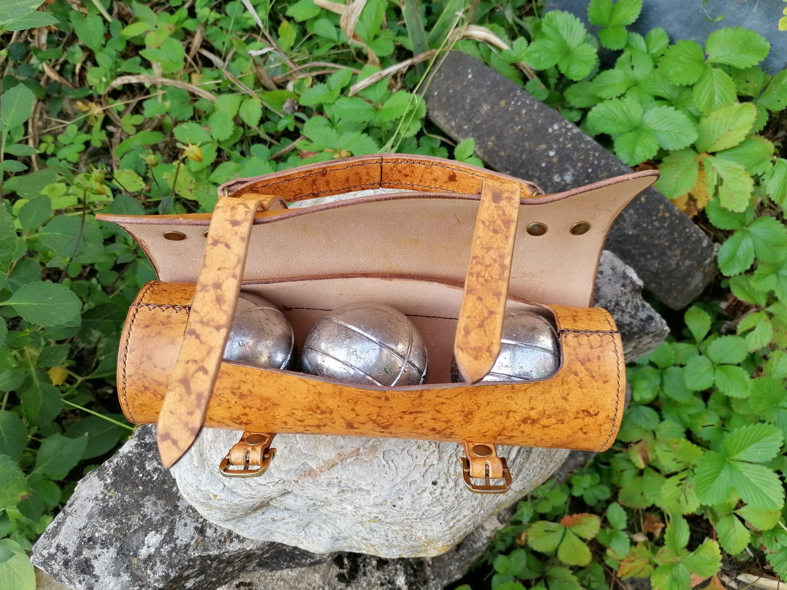 Mygoodprice Tasche Für Boccia-Kugeln – Motiv Boulet, 23x9x6 Cm, Polyester, Mit Reißverschluss