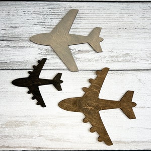 Airplane Wall Decor, Wooden Planes For Kids Room, Kids Wall Hanging, Airplane Nursery Decor