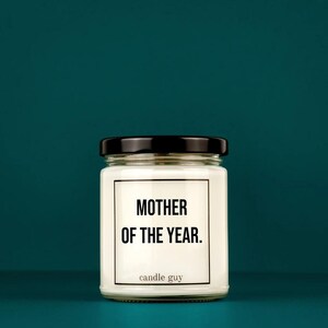 candle guy Scented Candle | Mother of the year. | Gift for Him | Gift for Her | Funny Candle | Premium Soy Wax Scented Candle