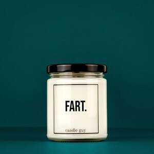 candle guy Scented Candle | Fart. | Gift for Him | Gift for Her | Funny Candle | Premium Soy Wax Scented Candle