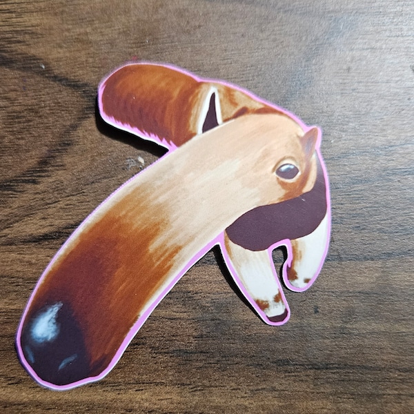 Anteater Sticker, Big Nose Edition!