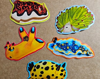 Sea Slug/Nudibranch Stickers