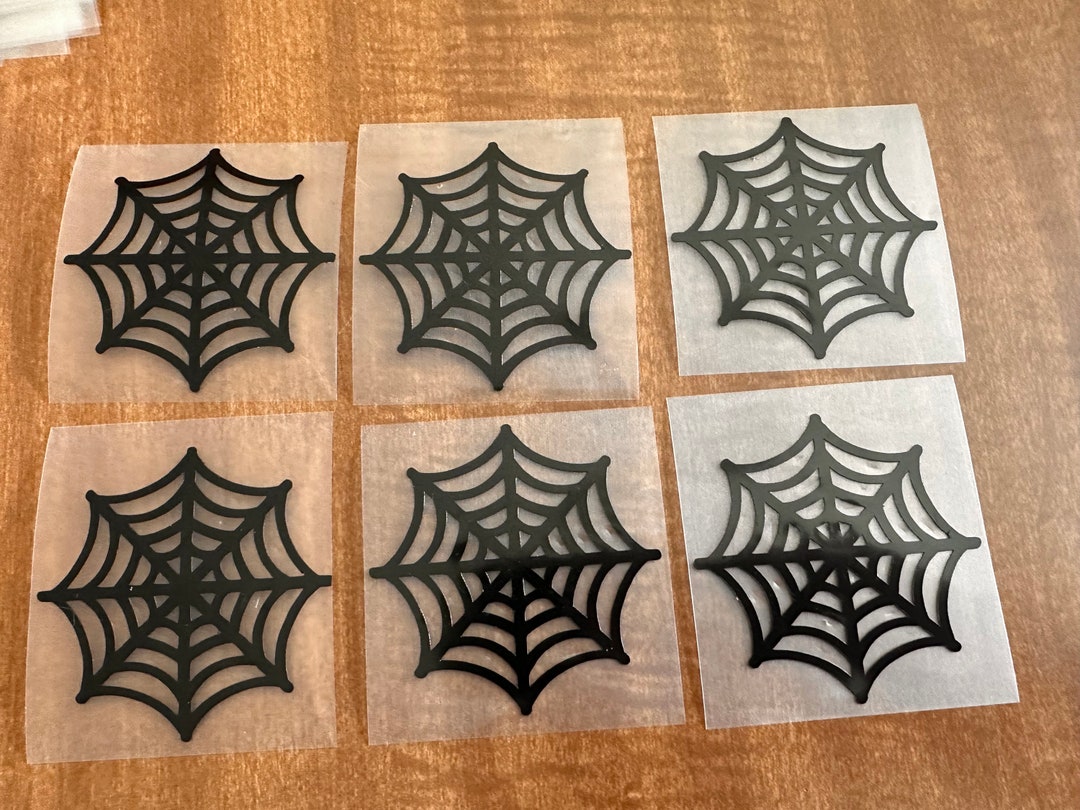 Spider Web Decals - Etsy