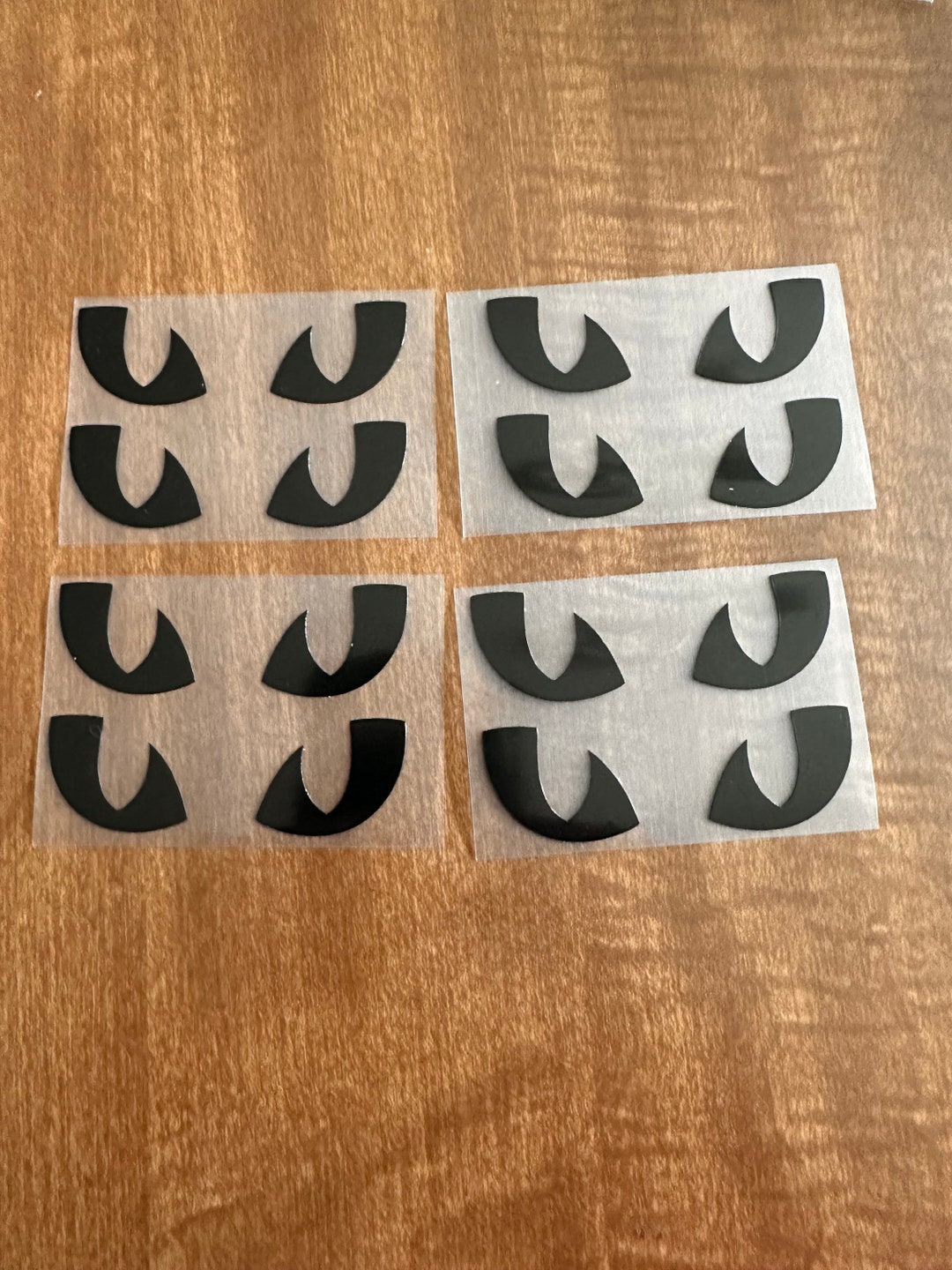 Halloween Eyes Decals Etsy