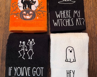 Halloween Hanging Hand Towels
