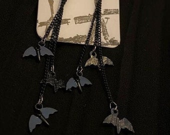 Cartoon Bat Earrings