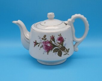 Vintage Floral Teapot