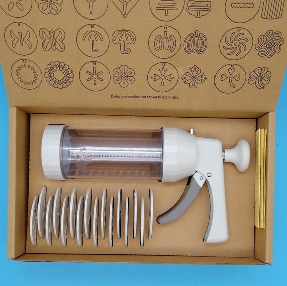 The Pampered Chef Cookie Press Kit Etsy