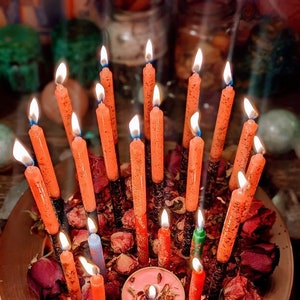 Love Uncrossing Candle-Intended to remove any curses/hexes/jinxes/negativity placed on your relationships