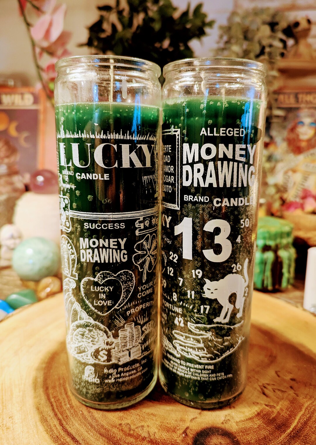 Lucky Love/money Drawing 7 Day Candle Serviceintended to Bring You