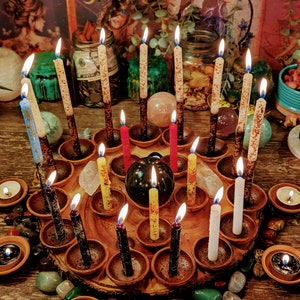 Uncrossing Candle Intended to clear curses, hexes, evil eye, envy, ill wishes placed on you, blocks. Start here. image 6