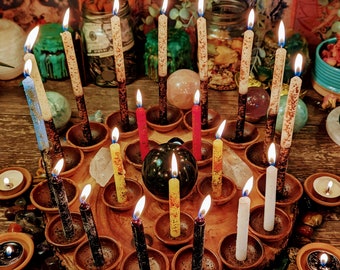 キャンドル OLGA CANDLE Ends Evil Three nuns OLGA GOOSE CANDLE Ends