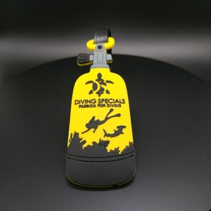 Amazing Scuba Luggage Tag - Perfect Gift for Scuba Diver