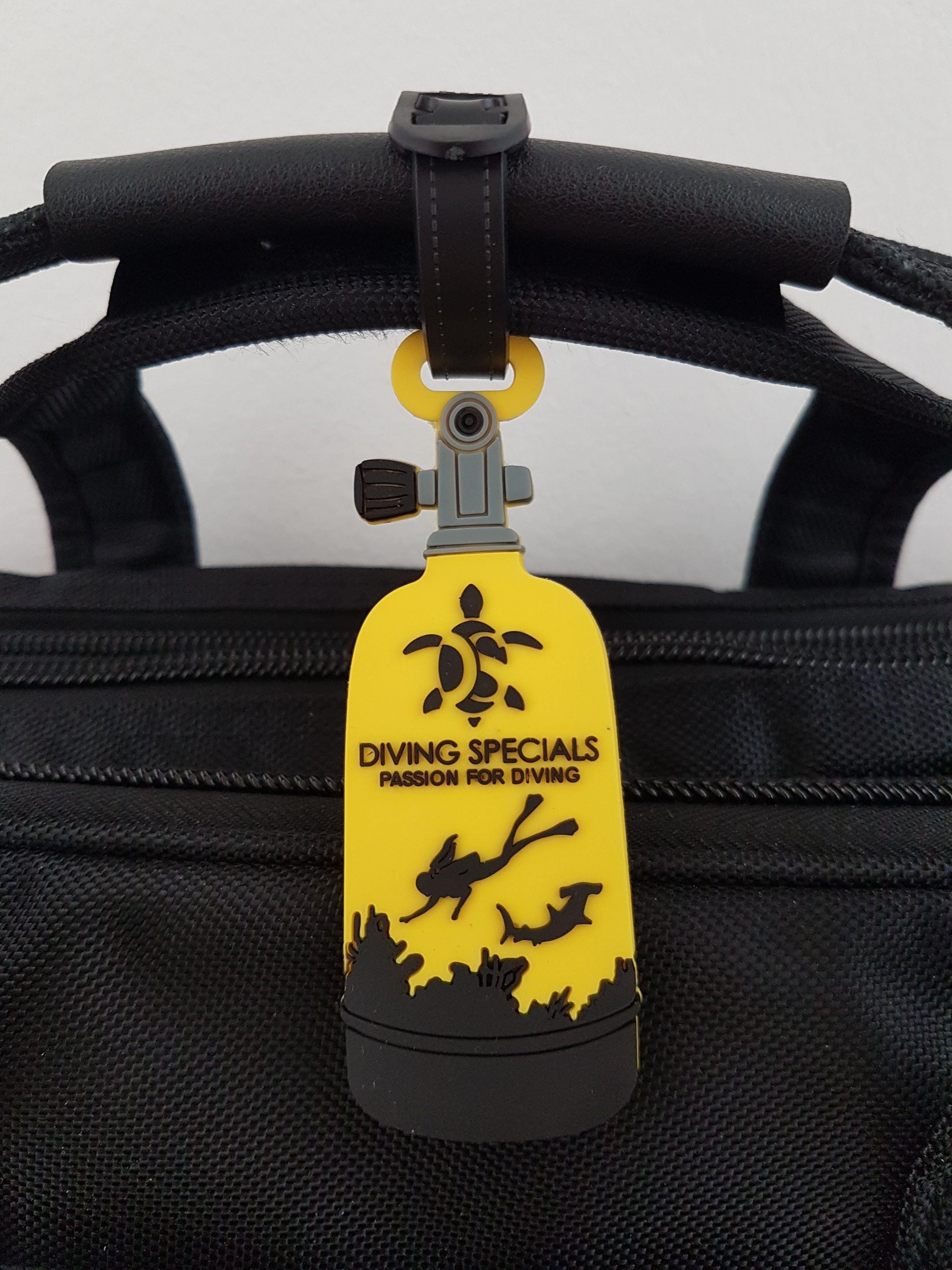 Amazing Scuba Luggage Tag Perfect Gift for Scuba Diver Etsy