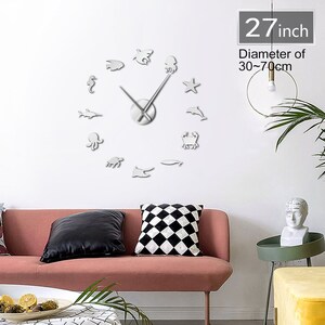 Reloj de pared grande de 24 pulgadas con engranajes móviles, relojes de  decoración industrial con esfera de mapa del mundo, reloj de pared  silencioso