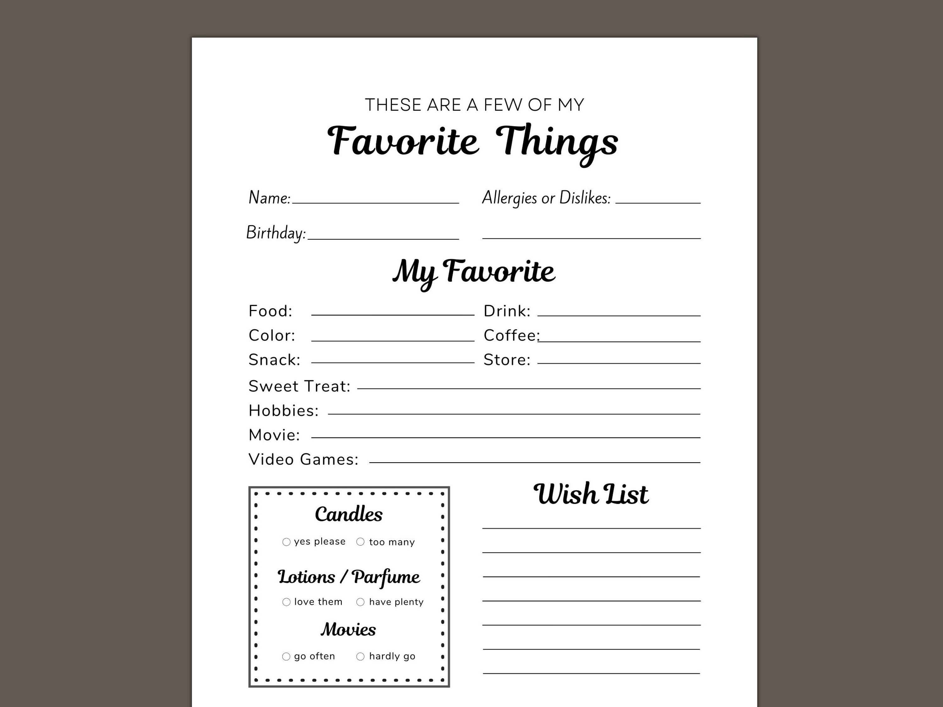 editable-my-favorite-things-printable-questionnairewish-list-etsy