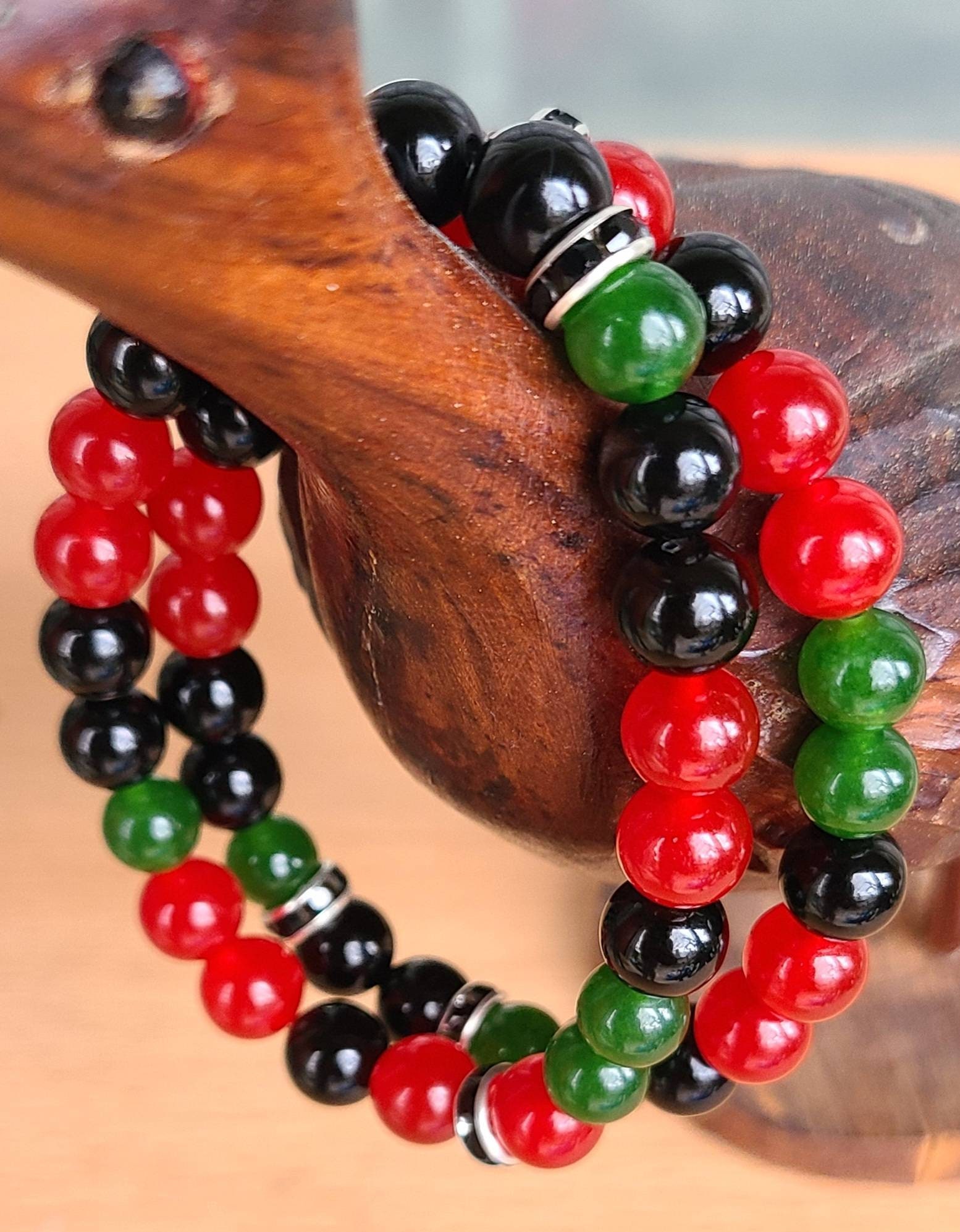Kelechi African Authentics - Kenyan Beaded Bracelet