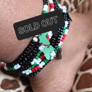 Africa Kenya Handmade Beads Adults Bangle Bracelets/women Anklets/ankle  Foot Bracelets/body Jewelry / Boho Anklets -  Israel