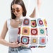 see more listings in the Granny square bag section