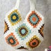 see more listings in the Granny square bag section