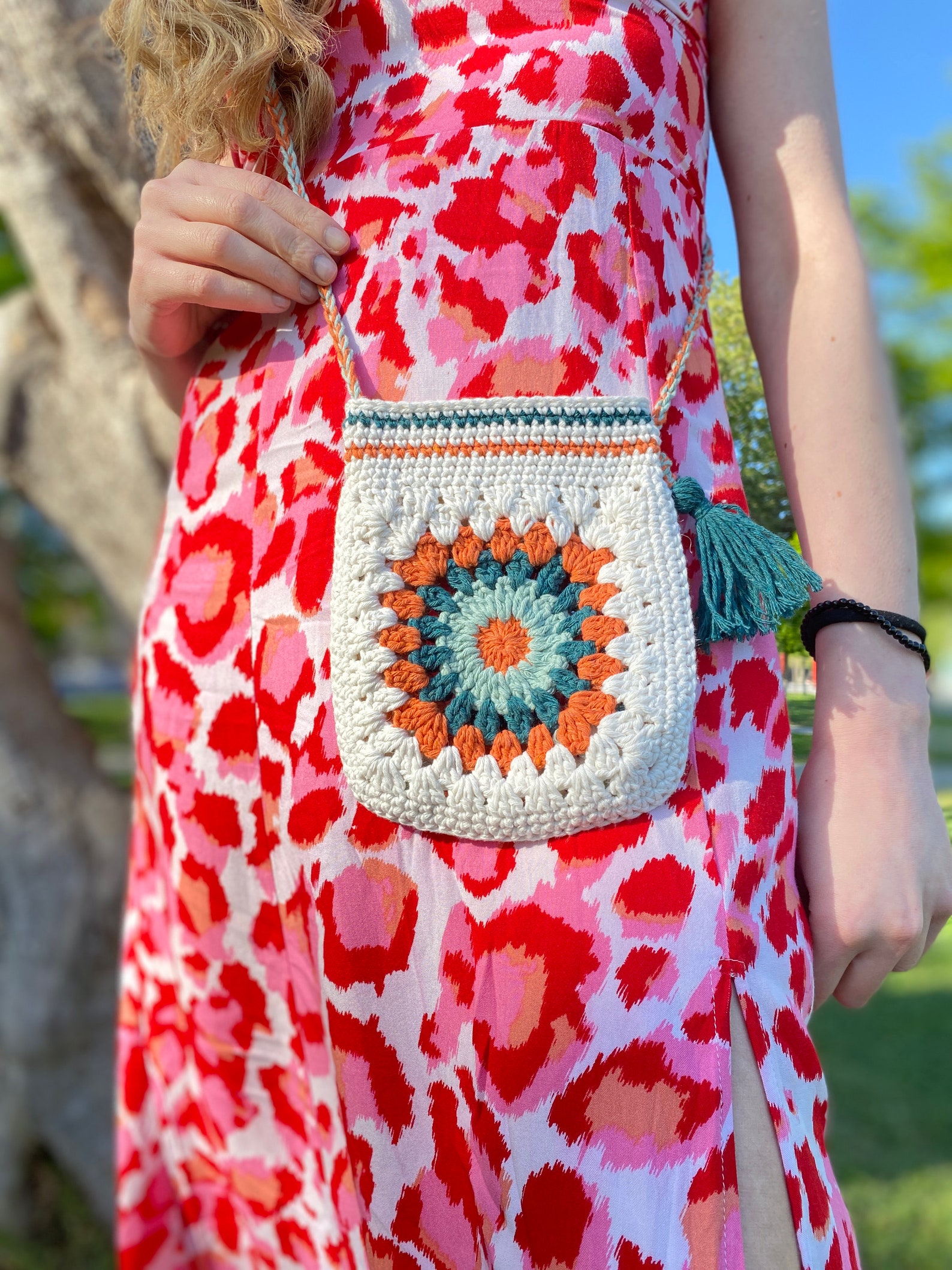 Crochet Sunflower Bag Summer Flower Bag Woman Purse Gift - Etsy