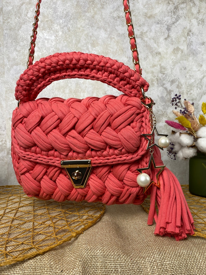 Capri Bag Luxury Bag Crochet Design Bag Woman Purse Hand - Etsy