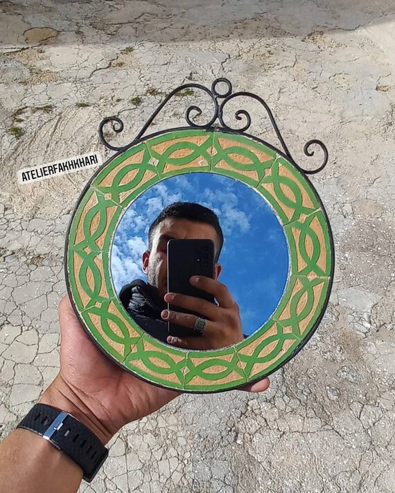 Moroccan Wall Mirror Small Wall Mirror Vintage Decoration Etsy UK