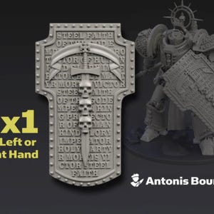 DeamonSlayer-Knight: Tempest Shield With Hands