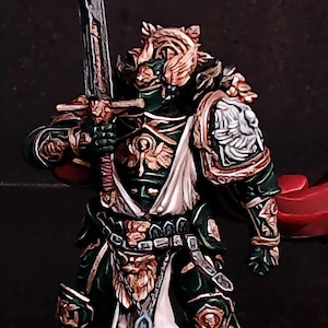 First Knight Miniature: Use for Sci-fi Gaming Space Warriors