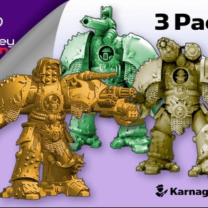 Obliteration Hulk Bundle Packs -  Pop Goes the Monkey Use With Sci-fi Heresy Warriors