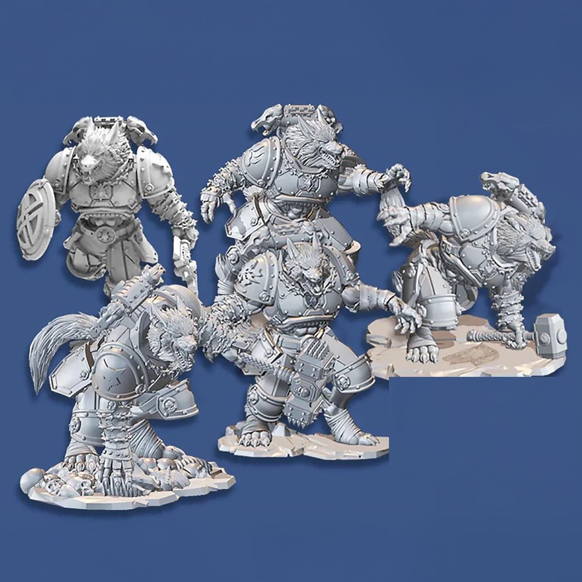ミニチュアゲーム スペースウルフ・ダイス WH40k】スペースウルフ・ダイス / WARHAMMER 40000: SPACE
