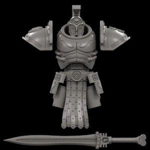 DeamonSlayer-Spartan - 13 Bits Use For DK Alternative Multi-Part Conversion Kit for Sci-fi Gaming