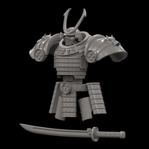 DeamonSlayer-Samurai- 13 Bits Use For DK Alternative Multi-Part Conversion Kit for Sci-fi Gaming