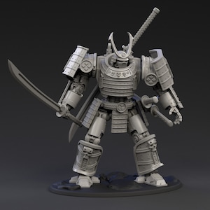 DeamonSlayer-Samurai Miniature Multi-Part Kit: Use For Nemesor DK