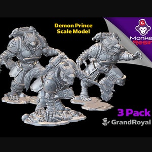 Werewolf Calvary: 2nd Pack Use for Sci-fi Gaming Space Viking Warriors