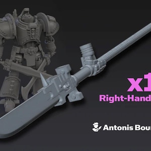 DeamonSlayer-Knight: Deamon Glaive (Right) - Use For Nemesor DK
