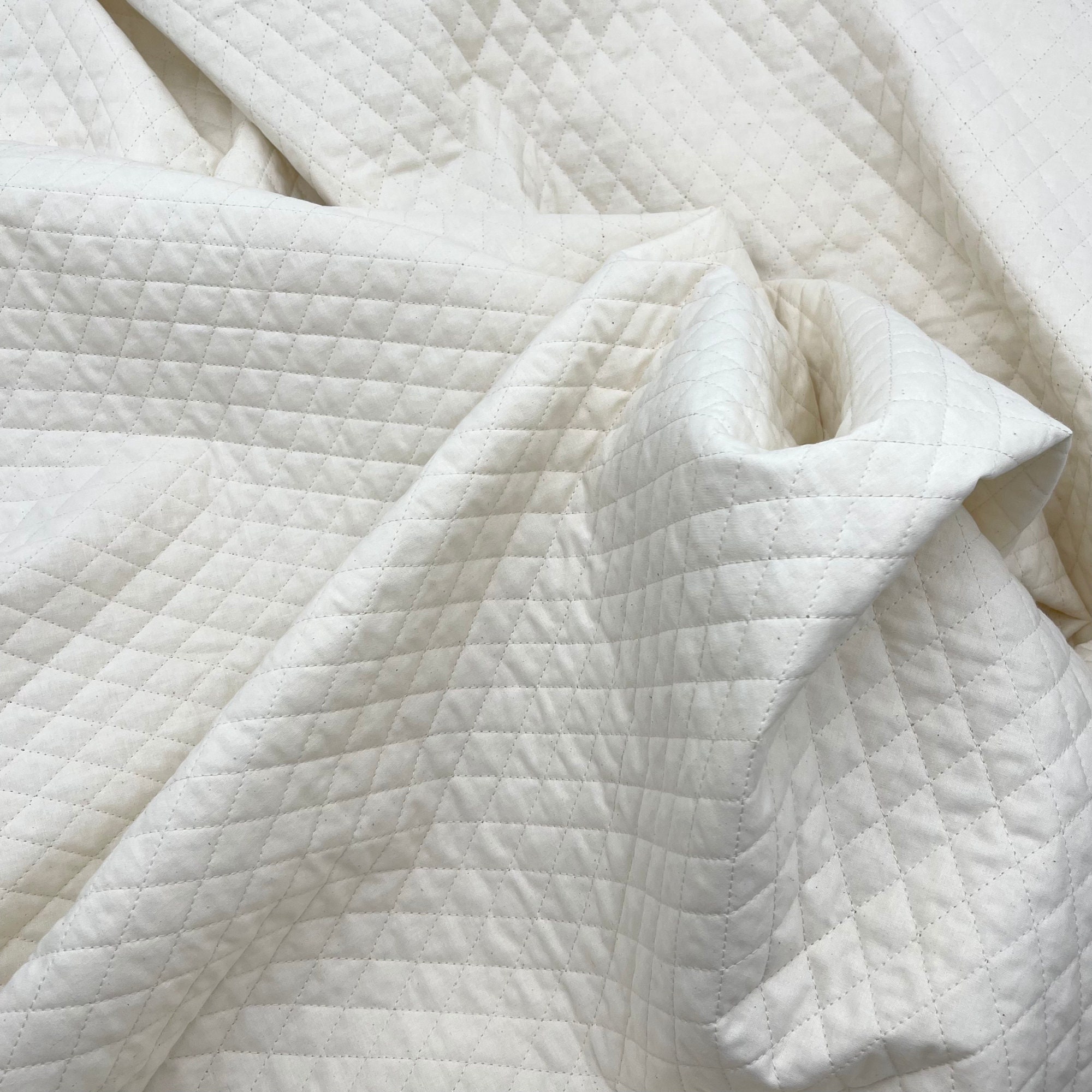 Padded Quilted Lining Fabric, 150cm 59 Wide, Sold by the Meter 