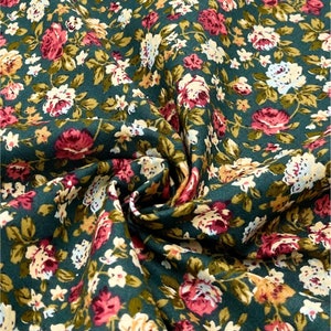 Floral Roses Quilting Cotton Fabric