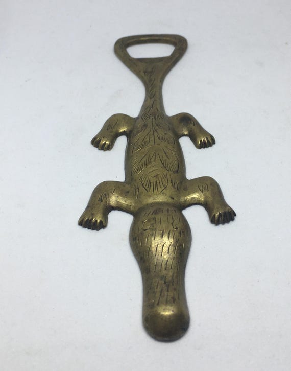 Bronze Aligator Bottler Openers Bronze Aligator Bottler Openers
