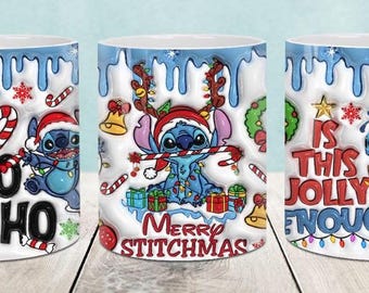 Stitch Christmas Mug