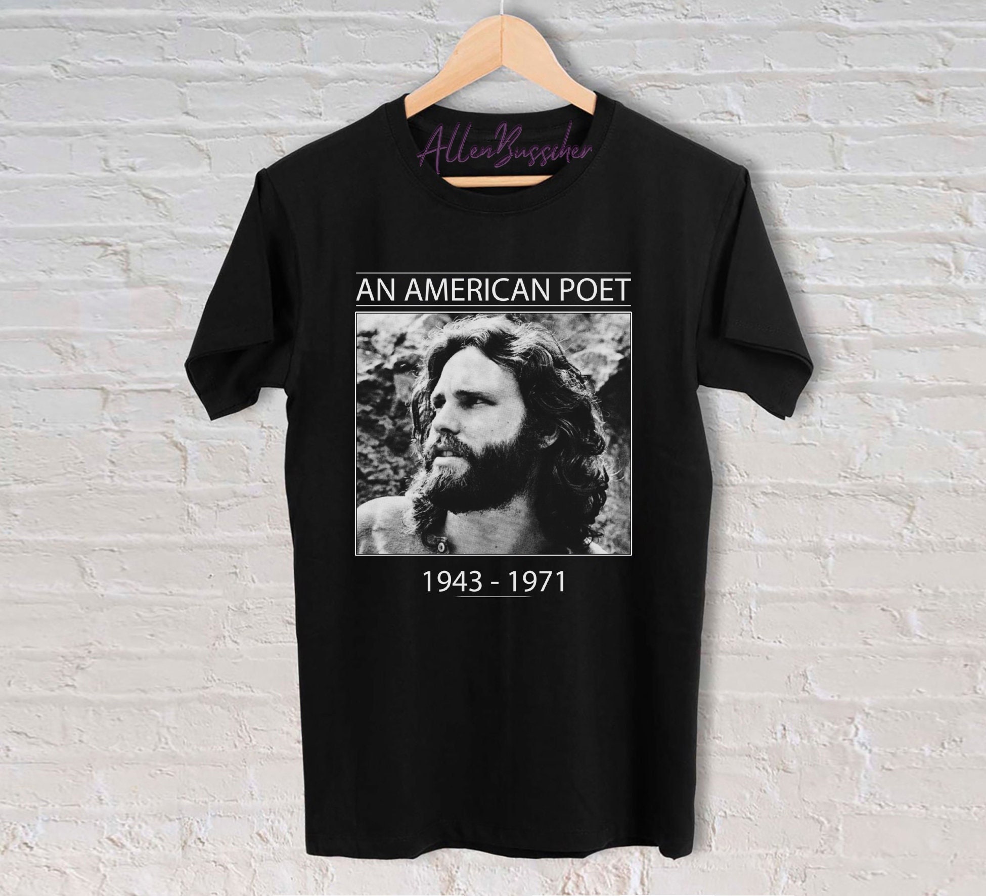 Discover Jim Morrison American Poet Vintage T-shirt