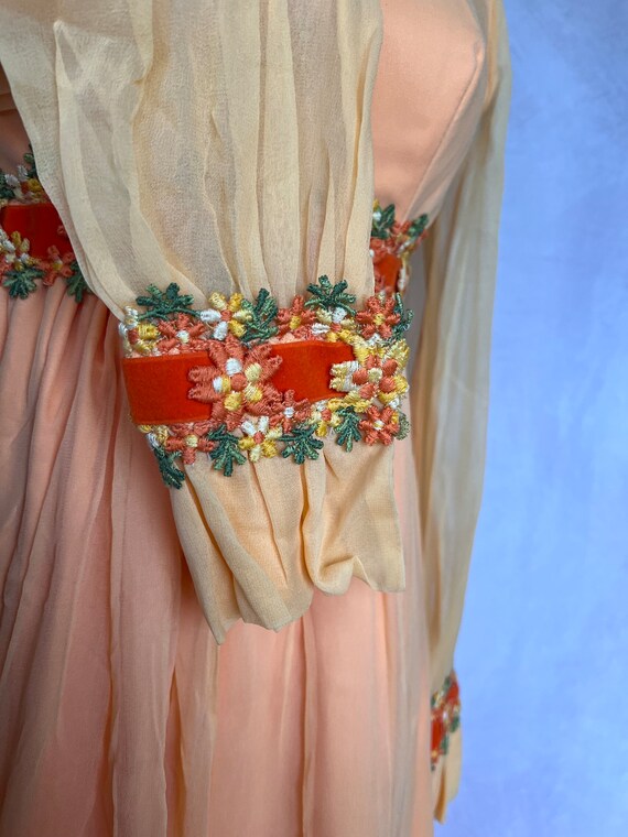 Vintage Gunne Sax Prairie Style Dress 1970s - image 4