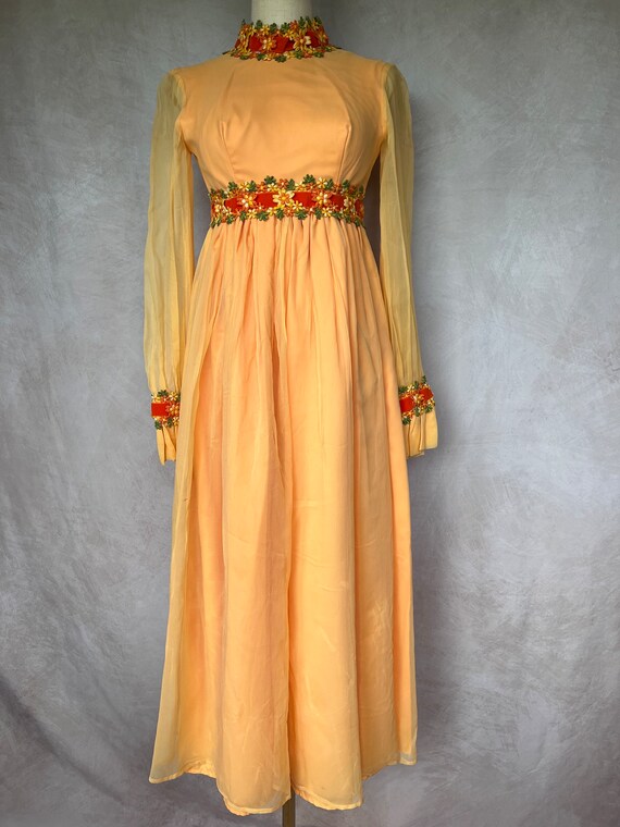 Vintage Gunne Sax Prairie Style Dress 1970s - image 10