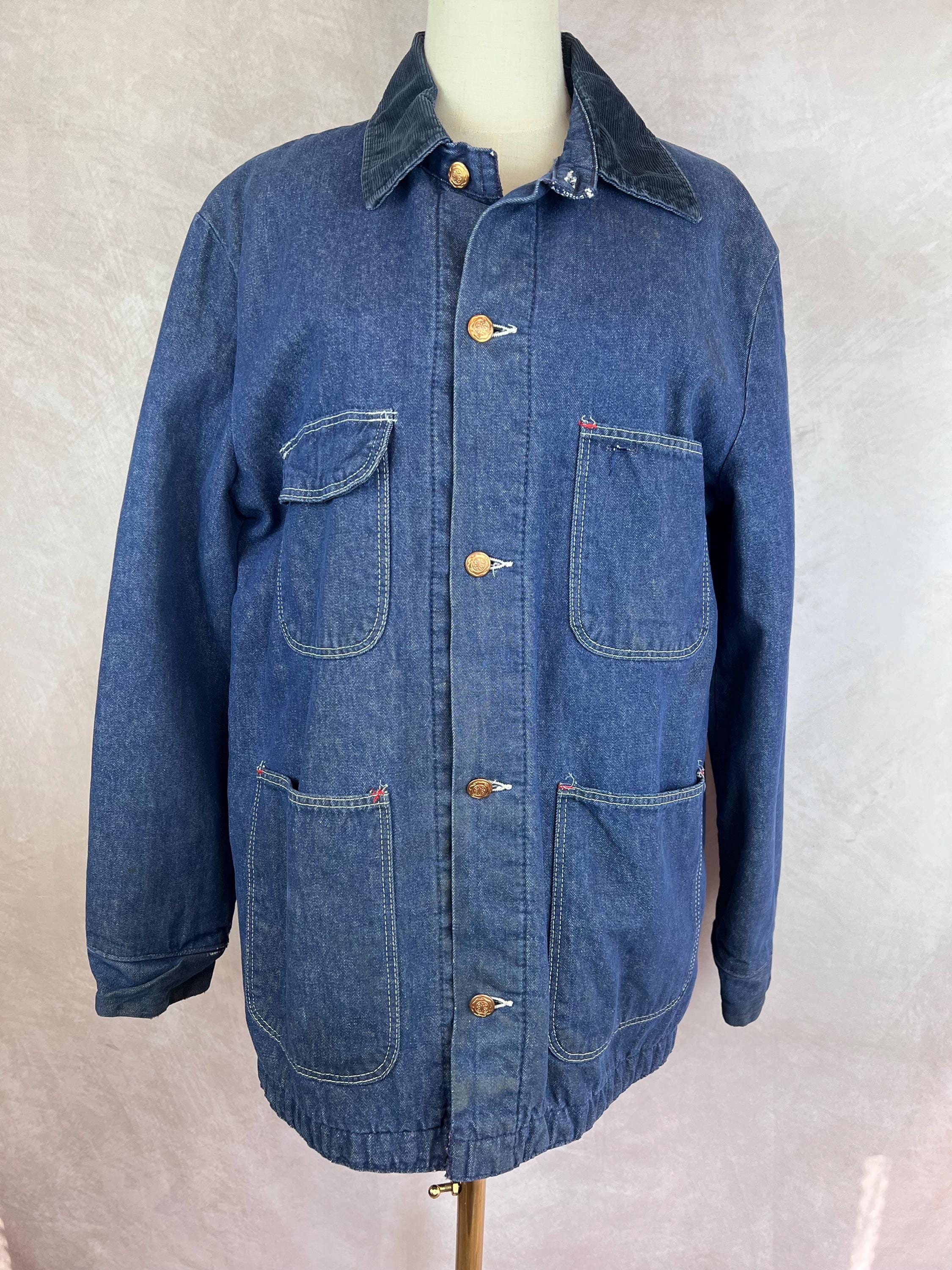 Vintage 60s Wrangler Blue Bell Jacket Small Size. 32 Deadstock