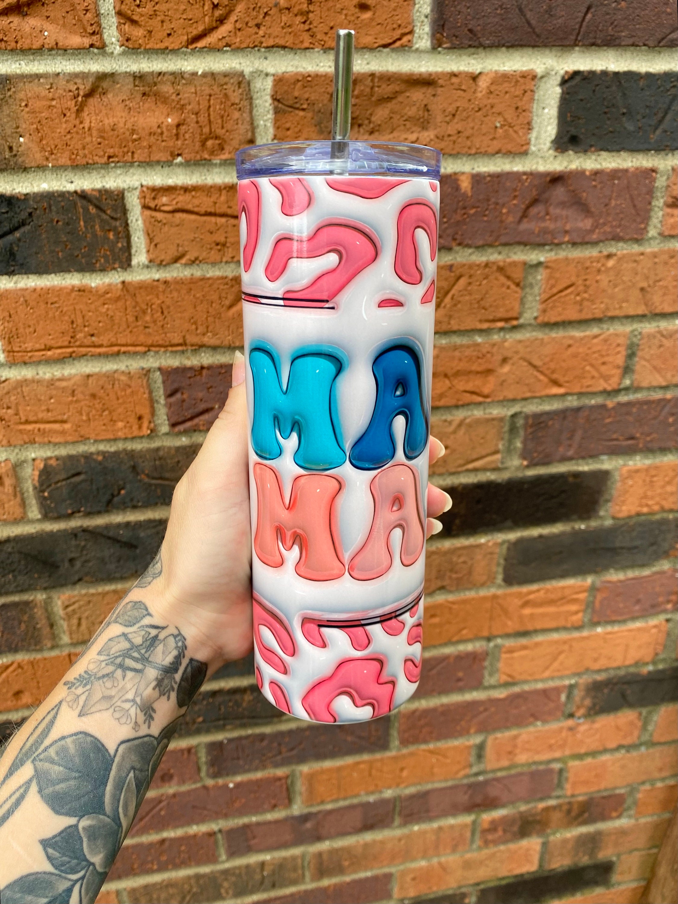 Light pink cheetah Tumbler – And Do It Anyway