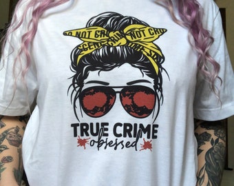 Vintage 90s Crime Inc TV T-shirt Size L - Etsy