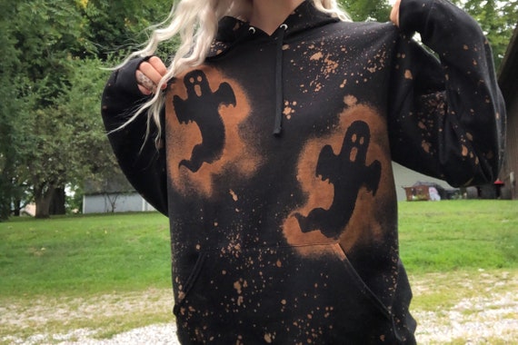Bleach splatter sweatshirt best sale