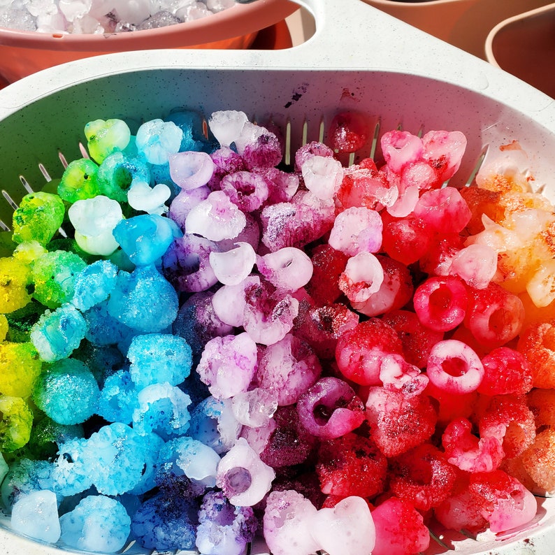 Rainbow Tie Dye Flannel Shirt Festival Garb Tie Dye image 5