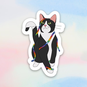 Fierté de chat — autocollant vinyle
