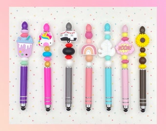 2 in 1 customizable stylus pen / 2 in 1 customizable stylus-pen